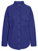 Shacket in royalblau