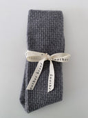 Kaschmir Socken in grau