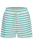 Shorts mit Streifen in spearmint grün