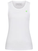 Rib Top in weiß