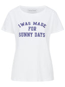 T-shirt sunny days in weiß