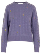 Kaschmir Pullover Zopfmuster
