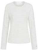 Longsleeve Streifen Rundhals