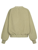 Cordjacke in Salbei Rückseite