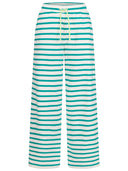 Streifenhose in mint