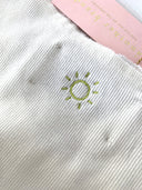 Top mit Rüschen dip dye lime Sonne