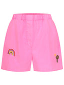 Popeline Shorts pink Vorderansicht
