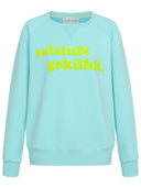 Sylt Sweater salzluftgekühlt in türkis
