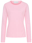 Longsleeve mit Rundhals rosa