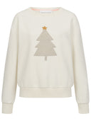 Sweatshirt mit X-mas Tree in off-white