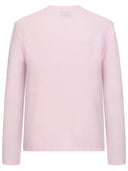 Kachmir Pullover holiday season in rosa Rückansicht