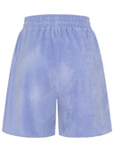Bermuda Shorts in flieder Rückansicht