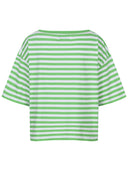 Grün gestreiftes Sunshine T-shirt Rückansicht