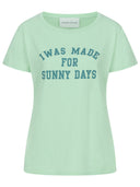 T-shirt sunny days in hellem grün