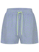 Leo Shorts aus Frottée in lila