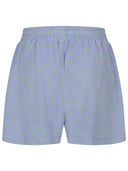 Leo Shorts aus Frottée in lila Rückansicht
