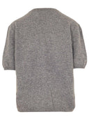 Kaschmir Pullover Brushed Halbarm