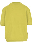 Kaschmir Pullover Brushed Halbarm