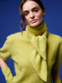 Kaschmir Pullover Brushed Halbarm