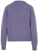 Kaschmir Pullover Zopfmuster