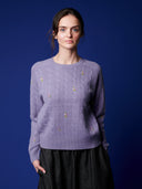 Kaschmir Pullover Zopfmuster