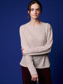 Longsleeve Streifen Rundhals