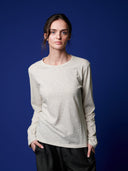 Longsleeve Streifen Rundhals