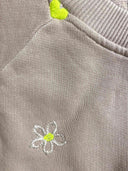 Sweatshirt mit bestickten Details