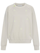 Sweatshirt mit bestickten Details