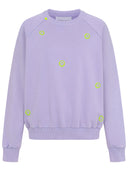 Sweatshirt mit bestickten Details