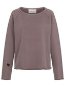 Sweatshirt mit Herz