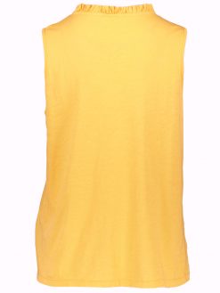 Rüschentop apricot Rückseite