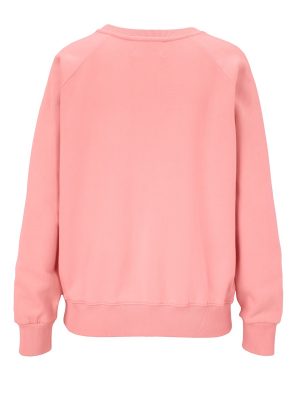 Sweatshirt bonjour rosa Rückseite