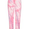 Sweathose mit Tie Dye Effekt in multicolor