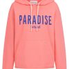 Hoodie Paradise Island coral