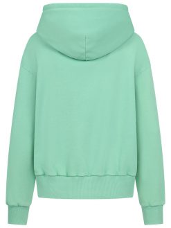 Hoodie Paradise Island grün Rückansicht
