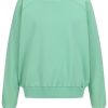 Sweatshirt Paradised in spearmint green