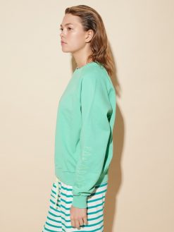 Sweatshirt Paradised in spearmint green