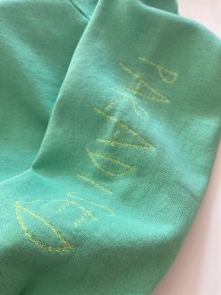 Sweatshirt Paradised in spearmint green