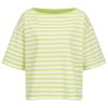Shirt mit lime-weißen Streifen