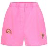 Popeline Shorts pink Vorderansicht