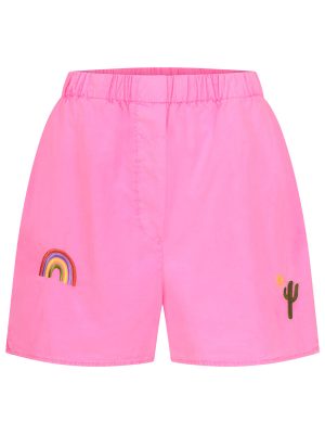 Popeline Shorts pink Vorderansicht
