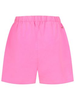 Popeline Shorts pink Rückansicht