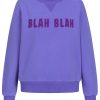 Lila blah blah Sweatshirt