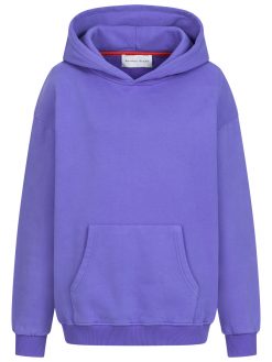 Hoodie Why so serious lila Vorderseite