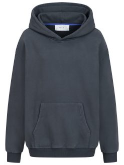 Hoodie Why so serious grauschwarz Vorderansicht