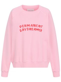 Sweatshirt Permanent Daydreamer in rosa