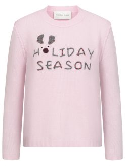 Kachmir Pullover holiday season in rosa