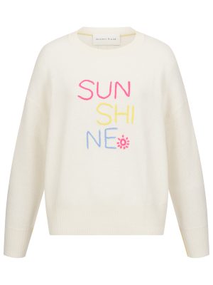 Kaschmir Pullover off-white Sunshine