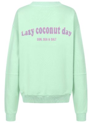 Sweatshirt Lazy Coconut gruen
